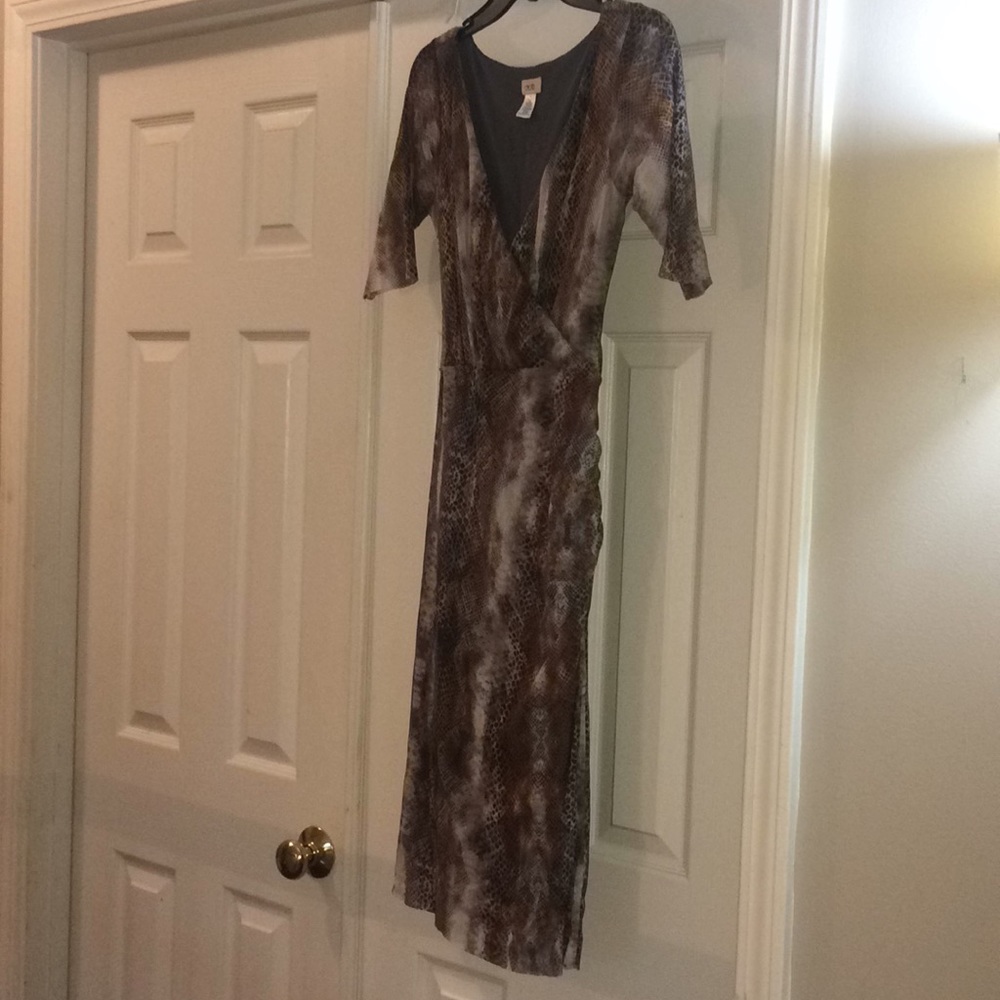 Cache snake skin dress